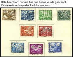 SAMMLUNGEN BrfStk,o , 1933-43, Gestempelter Sammlungsteil Dt. Reich Mit Vielen Guten Ausgaben, Meist Sauber Gestempelte - Gebruikt