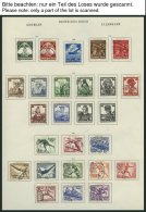 SAMMLUNGEN O, 1935-44, Sauberer Gestempelter Sammlungsteil, Fast Nur Pracht, Mi. 900.- - Used Stamps