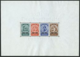 Dt. Reich Bl. 2 **, 1933, Block Nothilfe, Originalgröße, Postfrisch, Kaum Sichtbarer Kleiner Eckbug, Pracht - Usados