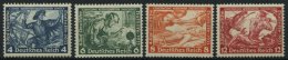 Dt. Reich 500,502-04B **, 1933, 4 Und 6 - 12 Pf. Wagner, Gezähnt B, 4 Prachtwerte, Gepr. Schlegel, Mi. 90.- - Other & Unclassified