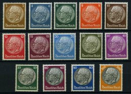 Dt. Reich 482-95 **, 1933, Hindenburg, Wz. 2, Prachtsatz, Mi. 1100.- - Used Stamps