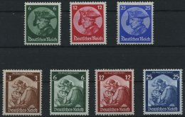 Dt. Reich 479-81,565-68 **, 1933, Friedrich Der Große Und Saarabstimmung, 2 Sätze Feinst, Mi. 440.- - Other & Unclassified