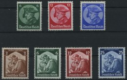 Dt. Reich 479-81,565-68 **, 1933, Friedrich Der Große Und Saarabstimmung, 2 Sätze Feinst, Mi. 440.- - Otros & Sin Clasificación