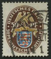 Dt. Reich 401X O, 1926, 50 Pf. Nothilfe, Wz. Stehend, Feinst (ein Paar Stumpfe Zähne), Mi. 130.- - Oblitérés