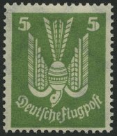 Dt. Reich 344Y *, 1924, 5 Pf. Holztaube, Wz. Liegend, Falzrest, Pracht, Mi. 120.- - Usados