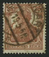 Dt. Reich 103c O, 1918, 35 Pf. Zimtfarben, Normale Zähnung, Pracht, Gepr. Winkler, Mi. 130.- - Altri & Non Classificati