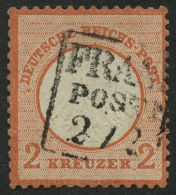 Dt. Reich 8 O, 1872, 2 Kr. Rötlichorange, Pracht, Fotobefund BP Basel, Mi. 400.- - Otros & Sin Clasificación