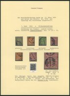 BERLIN B 76-79 O, PACKETFAHRT GESELLSCHAFT: 1904, Gesellschaft, 6 Werte Und Ein Viererblock (Mi.Nr. 79), Fast Nur Pracht - Other & Unclassified