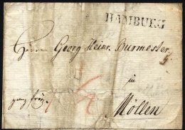 HAMBURG VORPHILA 1816, HAMBURG, L1 Auf Brief Nach Mölln, Fein (sehr Fleckig) - Altri & Non Classificati