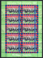 ALLEMAGNE  Feuillet  N° 1790 Oblitere     Bayern Munich  Champion 1997  Football  Soccer Fussball - Usados