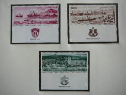 Israel 1969 MNH # Mi. 433/5 Ports Harbor Hafen Ships - Unused Stamps (without Tabs)
