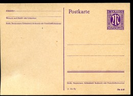 AMERIKANISCHE ZONE P903 I/03 Postkarte Bayern ** 1945  Kat. 10,00 € - Emissions De Nécessité Zone Américaine