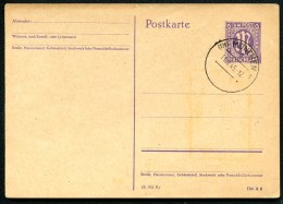 AMERIKANISCHE ZONE P903 I/03 Postkarte Bayern München 11.9.1945 - Notausgaben Amerikanische Zone