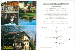 AK Salzburg 5450 Werfen / Pongau Alpengasthof Diel-Alm Rudi Piberger Gasthof Gasthaus Österreich Verlag Max Deix Dielalm - Werfen