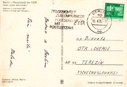 K9765 - DDR (1976) 10 Berlin: Targeted To The Recipient Postings With Postal Code (postcard: Berlin); Tariff: 10 Pf - Postleitzahl