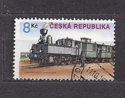 Tschechische Czech Republic  Republik 2000 Gest. Mi 252 Sc 3117a Railway 1900-2000. Eisenbahn Zwischen 1900 Und 2000. - Gebruikt