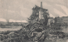 Delcampe - CPA - AK Ypres Ypern Ieper Panorama Bataille L' Yser Guerre Weltkrieg WWI 1914 Militaire Militär Bei Kortrijk Belgique - Ieper