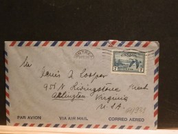 61/939  LETTRE  CANADA POUR  USA  1957 - Covers & Documents