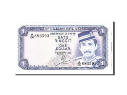 Billet, BRUNEI, 1 Ringgit, 1983, Undated, KM:6c, NEUF - Brunei