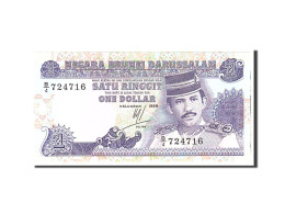 Billet, BRUNEI, 1 Ringgit, 1989, Undated, KM:13a, NEUF - Brunei