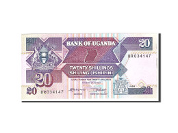 Billet, Uganda, 20 Shillings, 1988, Undated, KM:29b, NEUF - Oeganda