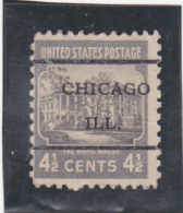 ETATS - UNIS  Préoblitérés  Chicago Ill  Y.T. N° 374  Oblitéré - Precancels