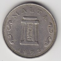 @Y@   Malta  5 Cents  1972  (3354 ) - Malte