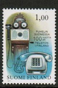 1977 Finland, Centenary Of First Telephone In Finland MNH - Ongebruikt