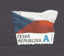 Czech Republic Tschechische Republik 2015 Gest Mi 865 The Flag Of The Czech Republic. Die Flagge Der Tschechische C10 - Usati