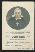 +++ CPA - WIHERIES - Souvenir Du Jubilé De 25 Ans De La Révérende Soeur Marie Nestor - 1898 - 1923   // - Dour