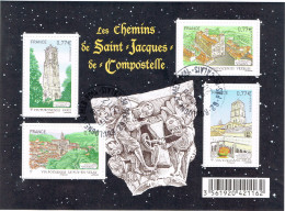 France BF F 4641 Les Chemins De Saint Jacques De Compostelle- Oblitéré 02/04/2012 - 7e Jour Vente Générale - Gebraucht