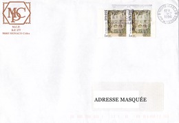 Lettre Prioritaire Voyagée De Monte Carlo Pour La Suisse Le 01/07/1996 Tp De Monaco Superbe Exc 2494 - Covers & Documents