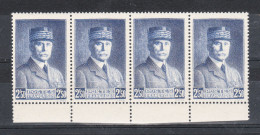FRANCE YT 473 ** BLOC DE 4 - 1939-44 Iris