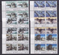 Ross Dependency 1992 Seals 6v  Bl Of 4 ** Mnh (33133) - Ongebruikt