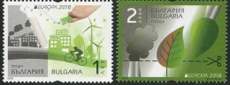 Europa CEPT 2016 BULGARIA Think Green - Fine Set MNH - 2016