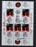 Bulgaria / Bulgarie 2012 700 Anniversary Of Dissolution Of Order Of The Templars Sheet – Used/oblitere (O) - Gebruikt