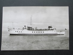 AK 1950 / 60er Jahre. Fähre. Bäderschiff Rüstringen. Wilhelmshaven - Wangerooge - Helgoland. - Transbordadores