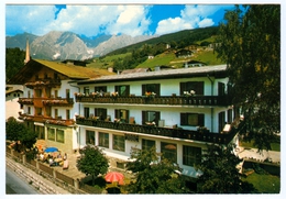 AK Salzburg 5505 Mühlbach Am Hochkönig Bei Bischofshofen Gasthof Pension Alpenrose Familie Mayr Gasthaus Pongau Fam. B.a - Mühlbach Am Hochkönig