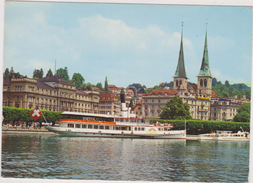 SUISSE,SWITZERLAND,SVIZZERA,HELVETIA,SWISS,SCHWEIZ ,LUCERNE,LUZERN,RESTAURANT SUR L'EAU - Lucerne