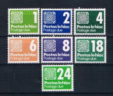 Irland 1980 Portomarken Mi.Nr. 25/31 Kpl. Satz ** - Postage Due