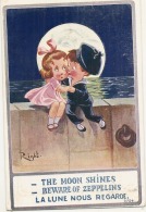 The Moon Shines - Beware Of Zeppelins - La Lune Nous Regarde - Illustrateur Right - Right