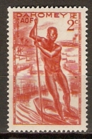 DAHOMEY    -.    1941  .   Y&T N° 120 **  .  Piroguier - Unused Stamps