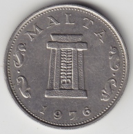 @Y@  Malta   5  Cents    1976     (3389) - Malte