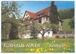 AK Vorarlberg 6842 Koblach Gasthof Kurhaus Adler Familie Amann H. Häusle Österreich Gasthaus Austria Autriche Fam In - Feldkirch