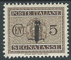 1944 RSI SEGNATASSE FASCETTO 5 CENT MH * - CZ37-2 - Postage Due