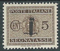 1944 RSI SEGNATASSE FASCETTO 5 CENT MH * - CZ37-2 - Taxe