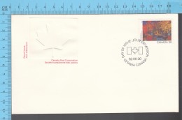 Canada - 1982   Scott # 963, Canada Day, New Brunswick - FDC PPJ , Special Cancelation - 1981-1990