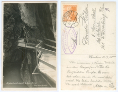 AK Vorarlberg 6850 Alplochschlucht Bei Dornbirn Gütle Dornbirner Ach 1930 Klamm Heim Österreich Anna Bonat Rappenloch - Dornbirn