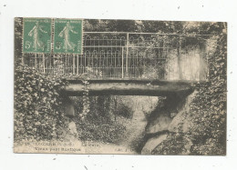 Cp , 91 , LOZERE , Le Parc , Vieux Pont Rustique , Voyagée 1919 - Other & Unclassified