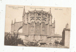 Cp , 07 , VIVIERS SUR RHONE , Chevet De La Cathédrale , Vierge - Viviers